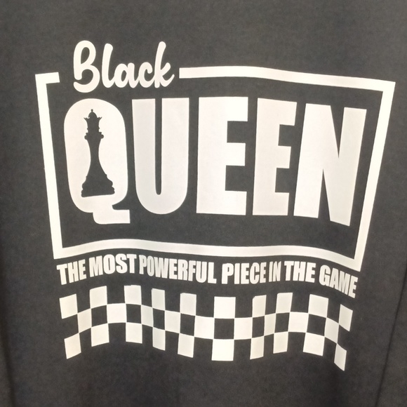 Jerzees XL Black Graphic Sweatshirt - Picture 2 of 4